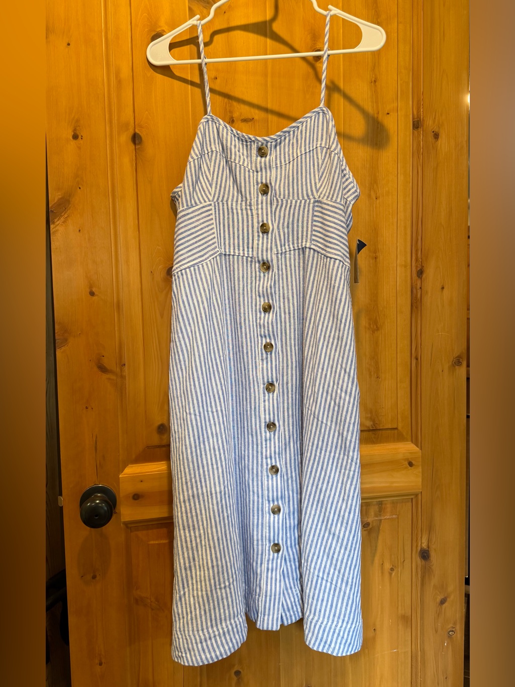 Universal Thread Blue And White Striped Dress - Nwt